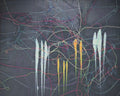 Drawing a line in space No.11