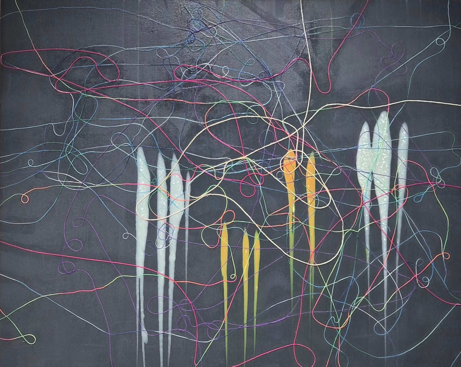 Drawing a line in space No.11