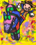 Rodeo on piñata