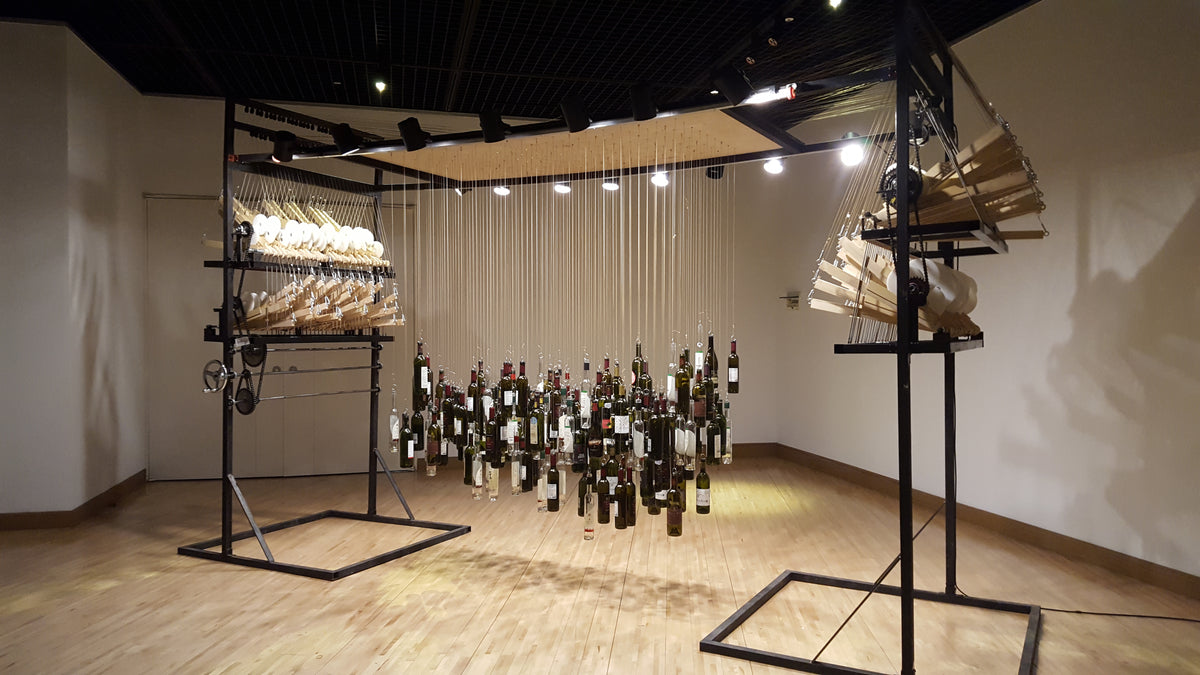 Wave Wine Bottles